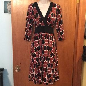 AB Studio V-neck Dress